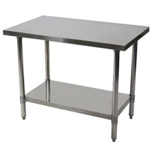 オールステンレス作業台 2段 耐荷重約200kg