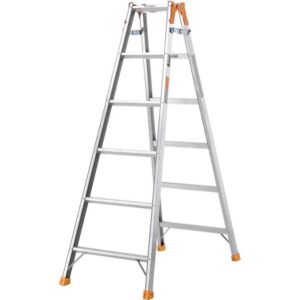 はしご兼用脚立 アルミ リベット 折り畳み式6段